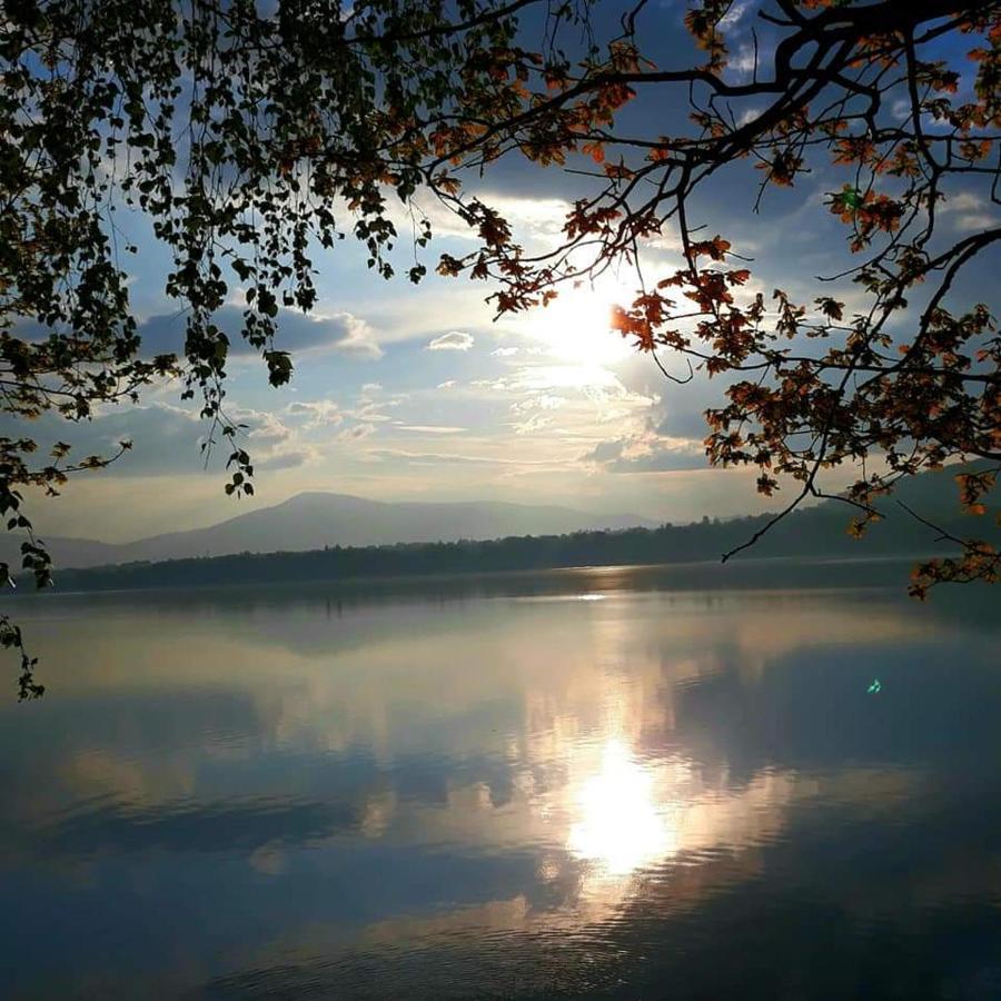 Domki Nad Jeziorem Zarzecze  Exteriör bild