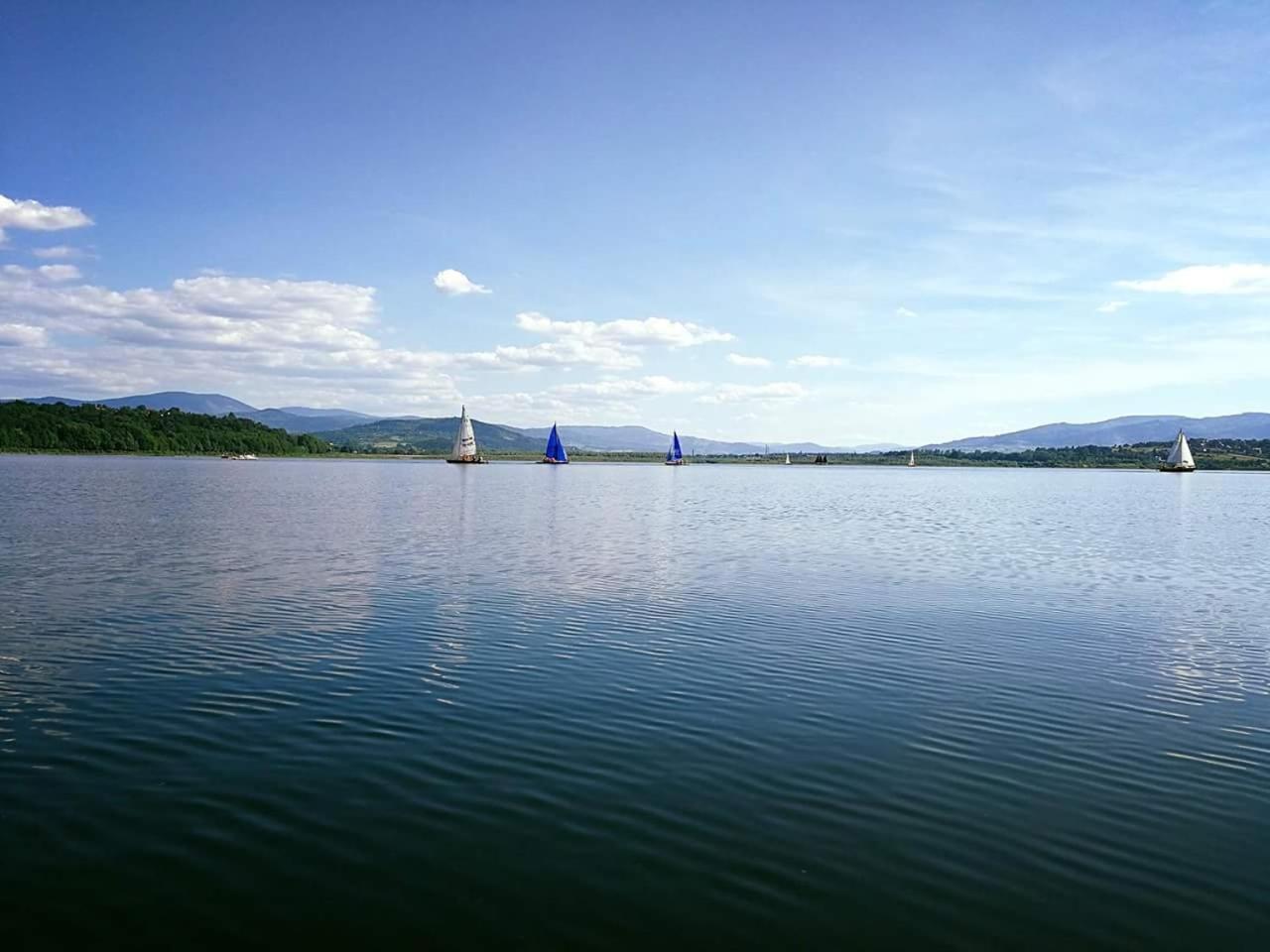 Domki Nad Jeziorem Zarzecze  Exteriör bild